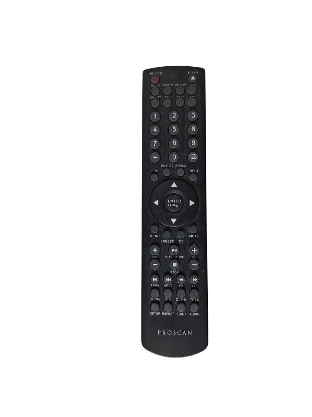 Proscan TV VCR Remote Control RE20QP05